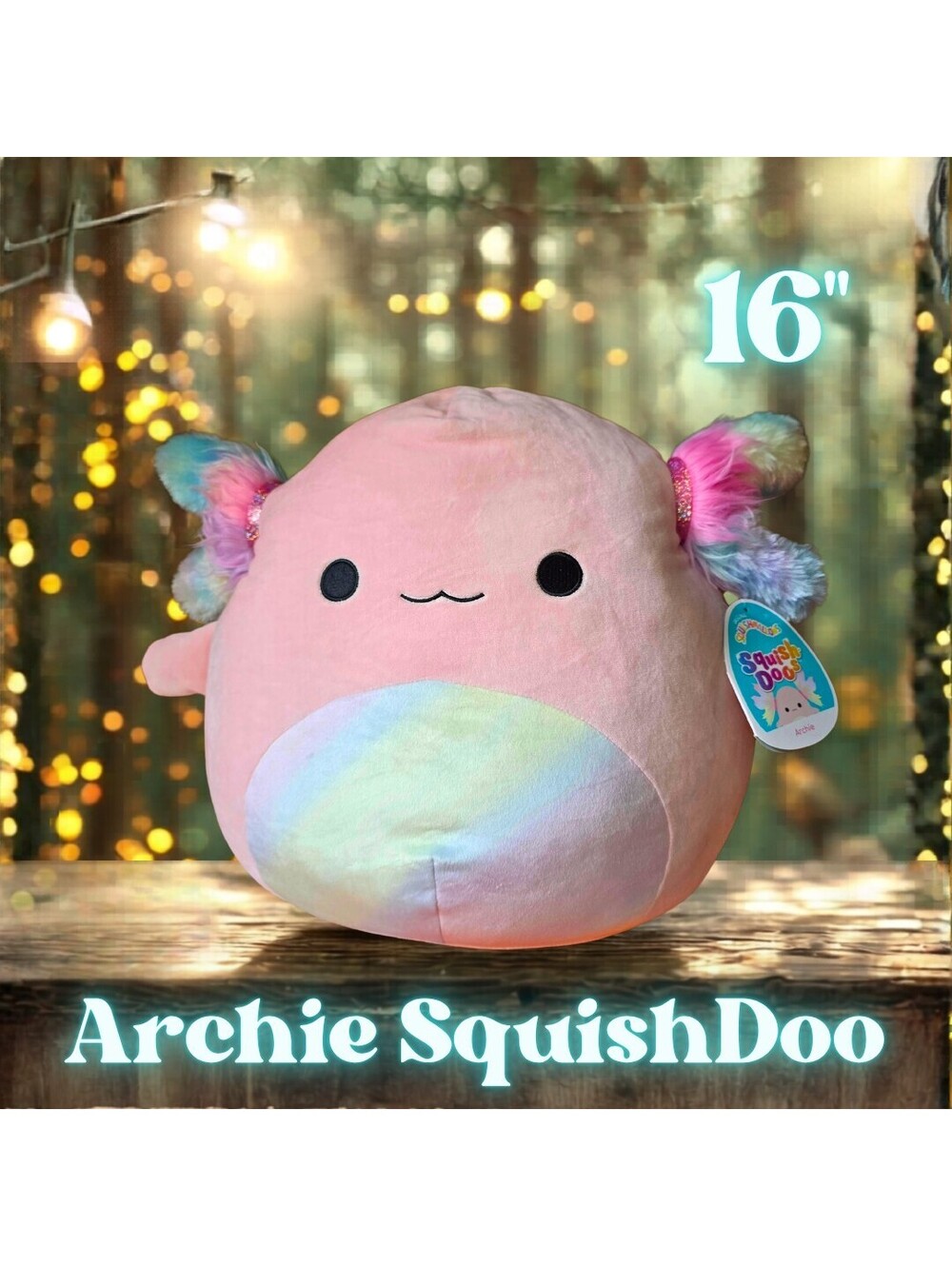 NWT Squishmallows Archie SquishDoo 16"
